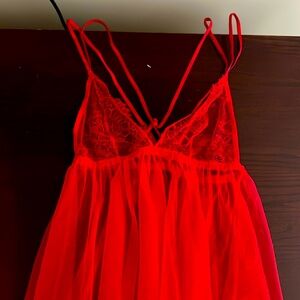 Victorias secret lace chemise